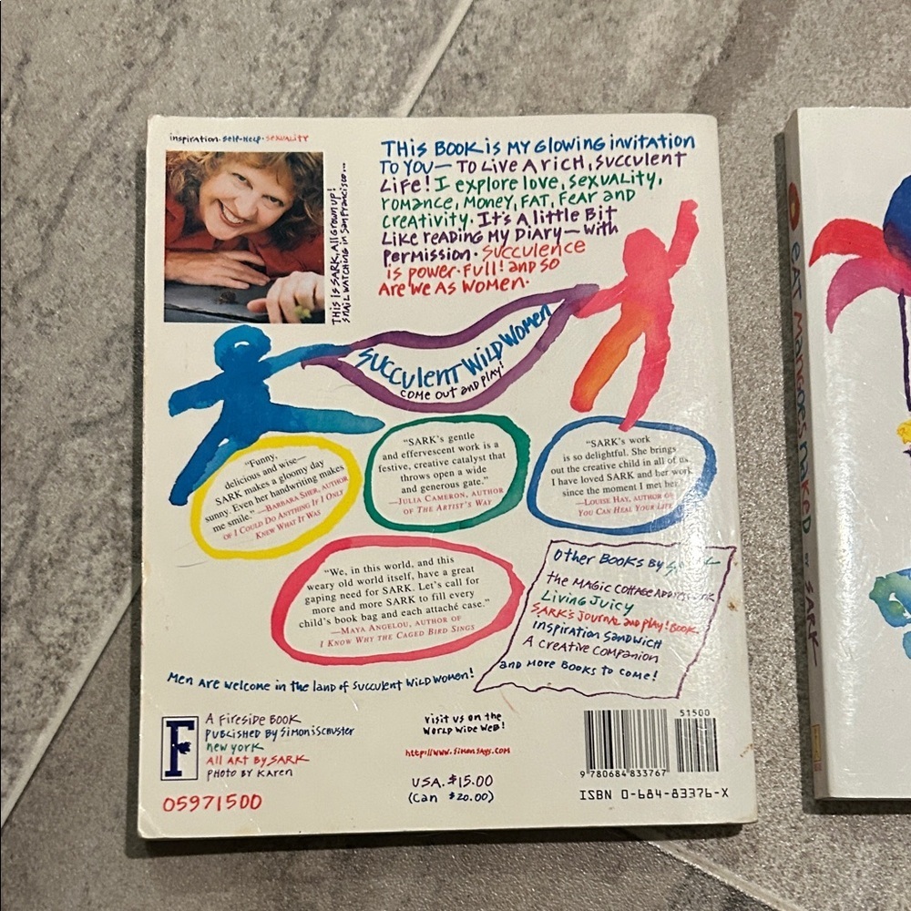 Book Set by SARK living your best life - Picture 2 of 3